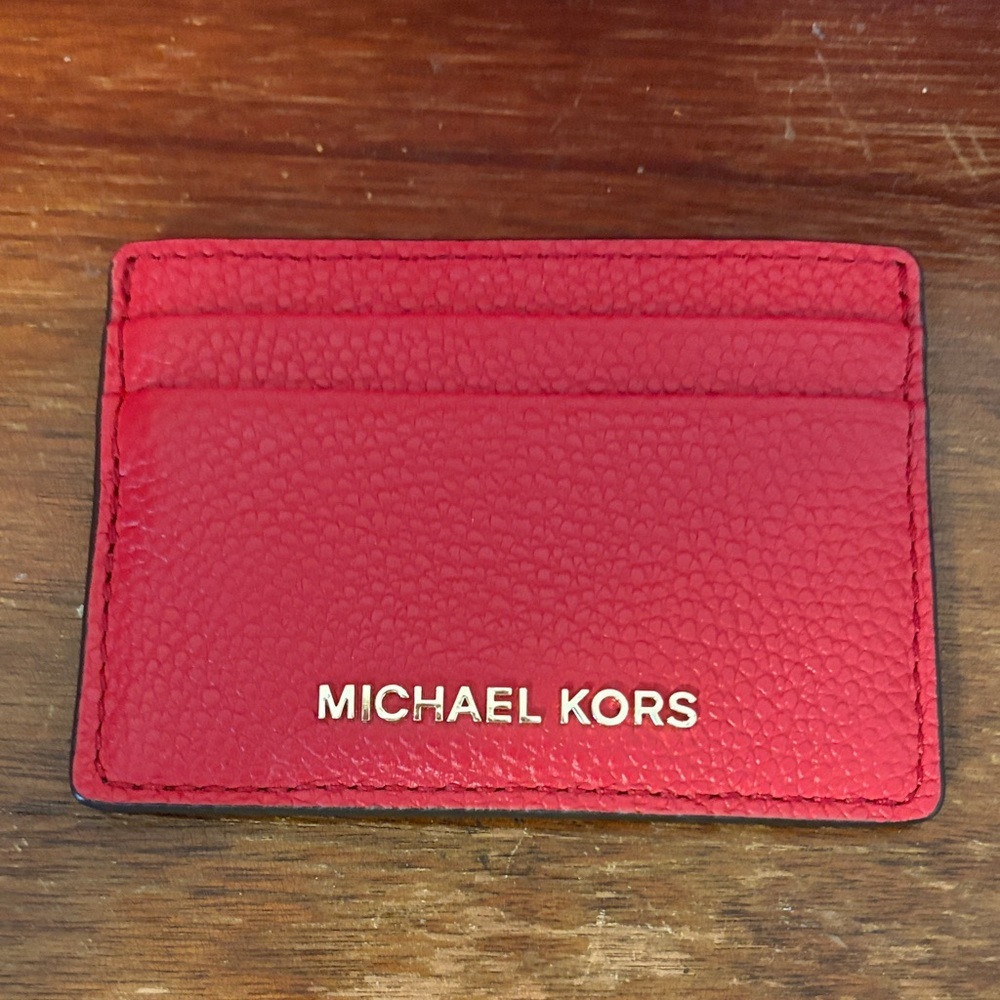 Michael Kors Scarlet Card Holder